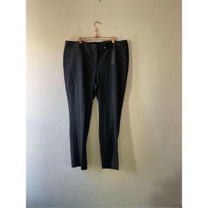 NWT lane Bryant grey‎ work pants smart stretch straight pants size 22